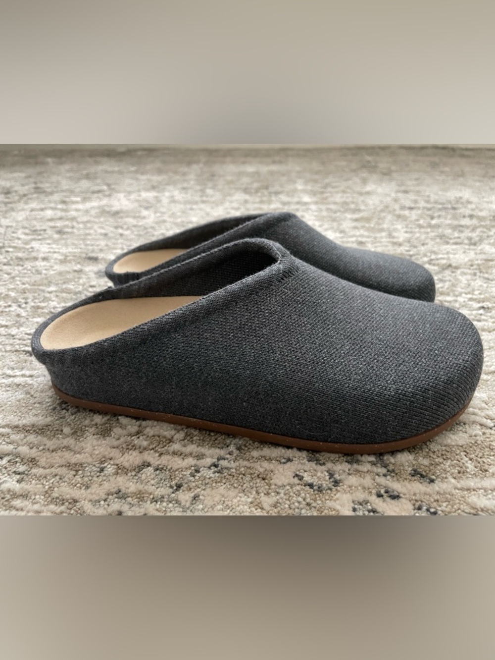 Rothy's The Casual Clog Shoes Merino Wool Medium Gray Size‎ 7 - Picture 5 of 10